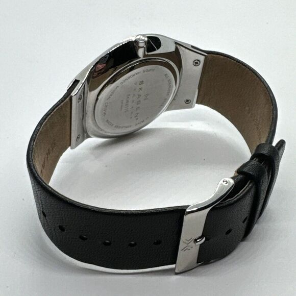 Skagen SKW6115 Women\'s Black Leather Analog Dial Quartz Wrist Watch AEA266 main image 3